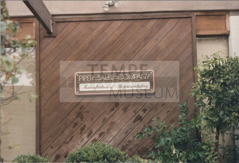 Piper Sales Company   - 436  East Southern Avenue, Tempe, Arizona