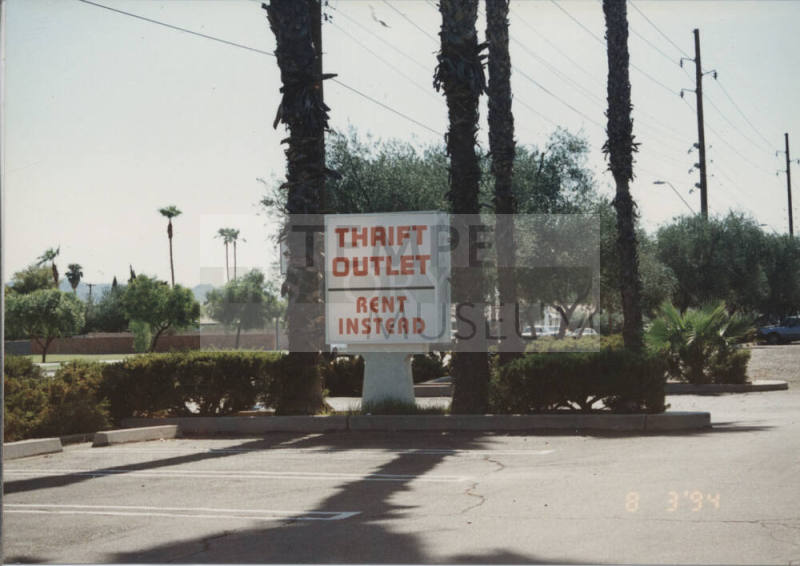 Thrift Outlet - 796 East Southern Avenue, Tempe, Arizona