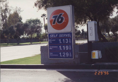 76 Gas Station    - 840  East Southern Avenue, Tempe, Arizona