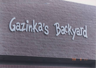 Gazinka's Backyard  - 1230 West Southern Avenue, Tempe, Arizona