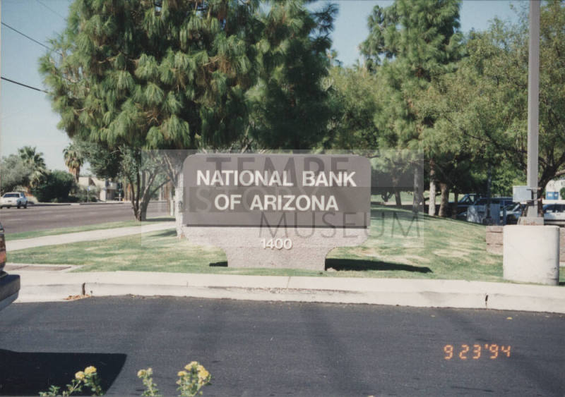 National Bank of Arizona  - 1400  East Southern Avenue, Tempe, Arizona