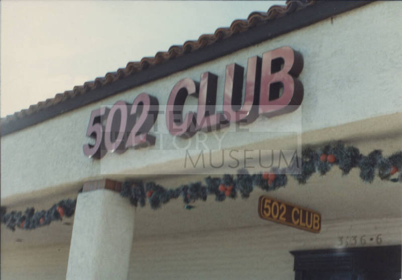 502 Club  - 3136 South Mclintock Drive, Suite 6,  Tempe, Arizona