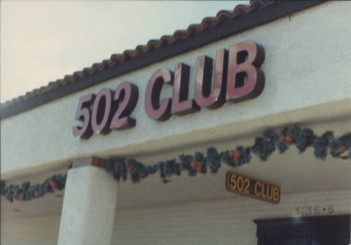502 Club  - 3136 South Mclintock Drive, Suite 6,  Tempe, Arizona