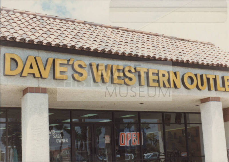 Dave's Western Outlet  - 1628  East Southern Avenue,  Tempe, Arizona