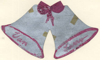 Decoration For "Silver Bells" Coed Dance At Tempe High School, Dec. 19, 1953.