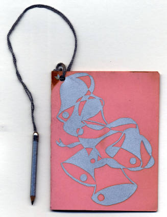Tempe High Coed Dance Card, Dec. 19, 1953.