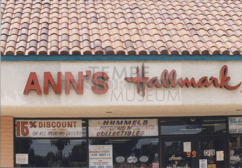 Ann's Hallmark  - 1628  East Southern Avenue,  Tempe, Arizona