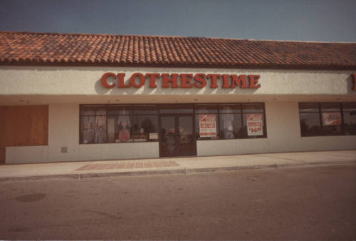 Clothestime  -  1538  East Southern Avenue,  Tempe, Arizona