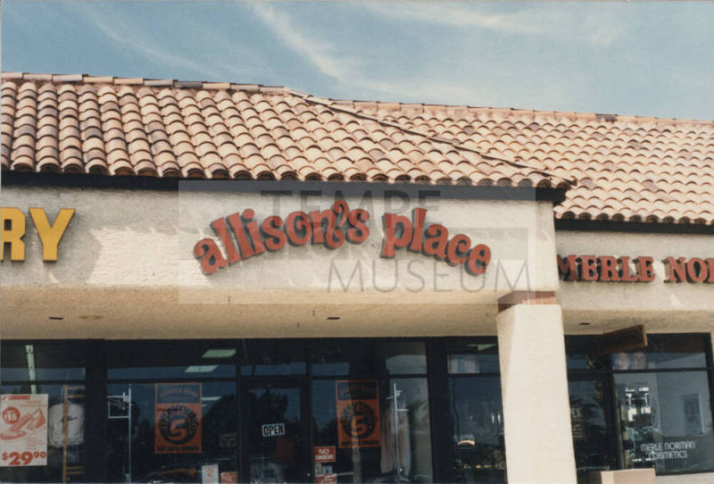 Allison's Place     -  1628  East Southern Avenue,  Tempe, Arizona