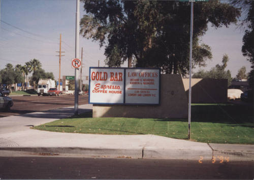 Gold Bar Espresso -  1707  East Southern Avenue,  Tempe, Arizona