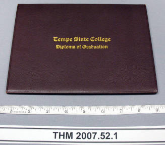 Tempe State Teachers College Diploma 1928 - Joel Avery Benedict