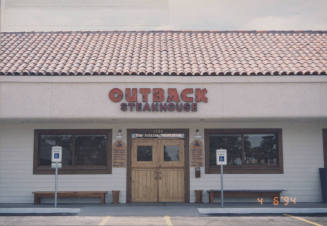 Outback Steakhouse    -  1734  East Southern Avenue,  Tempe, Arizona