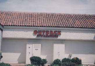 Outback Steakhouse    -  1734  East Southern Avenue,  Tempe, Arizona