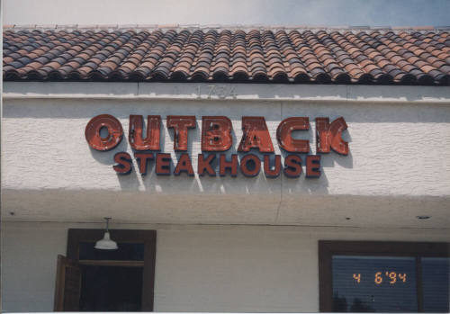Outback Steakhouse    -  1734  East Southern Avenue,  Tempe, Arizona