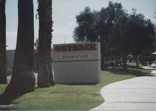 Outback Steakhouse    -  1734  East Southern Avenue,  Tempe, Arizona