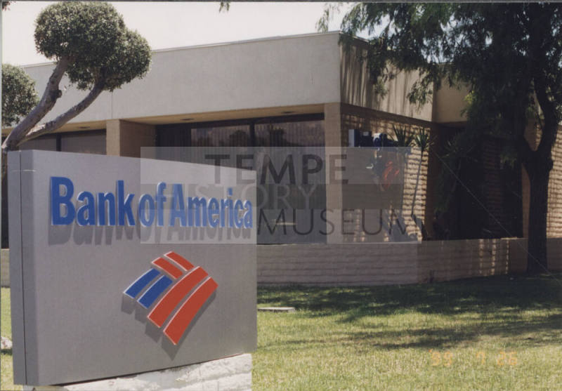 Bank Of America   -  1801  East Southern Avenue,  Tempe, Arizona