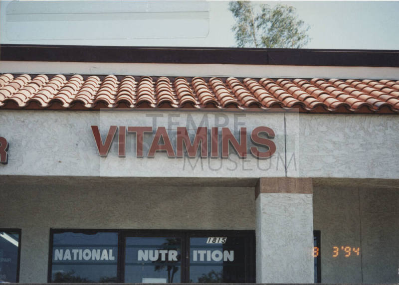 National Nutrition  -  1815  East Southern Avenue,  Tempe, Arizona