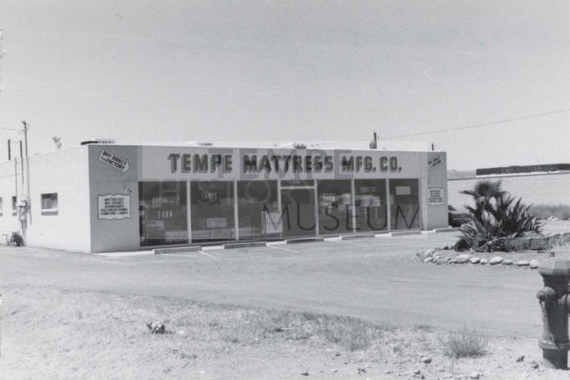 Tempe Mattress Manufacturing Company - 929 West Broadway Road, Tempe, Arizona