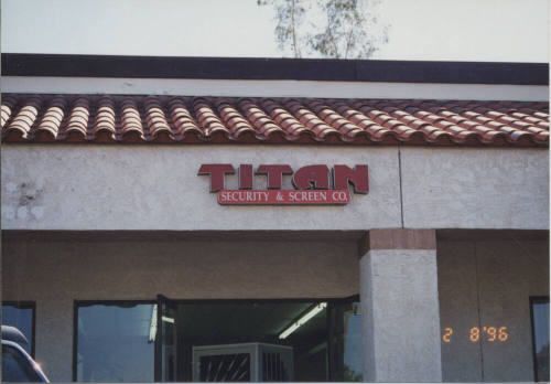 Titan Security & Screen Company   - 1815  East Southern Avenue, Tempe, Arizona