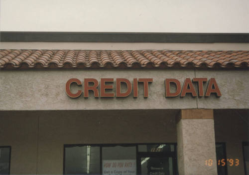 Credit Data   - 1825  East Southern Avenue, Tempe, Arizona