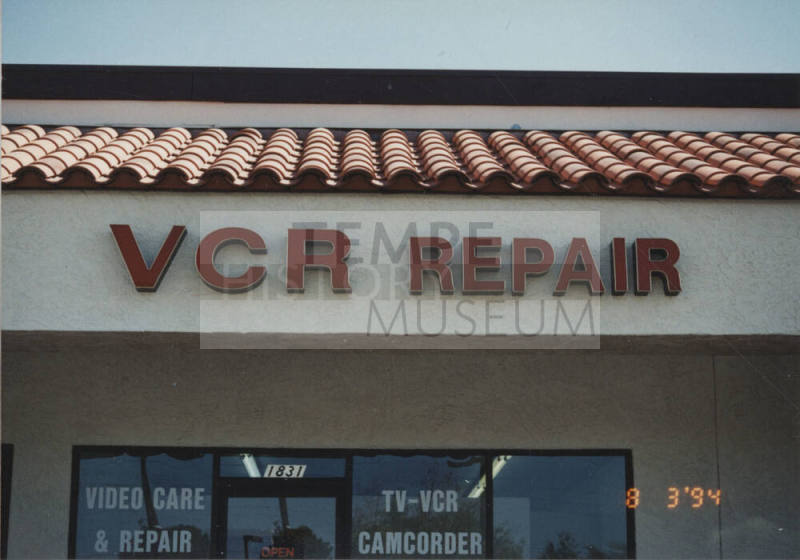 VCR Repair  - 1831 East Southern Avenue, Tempe, Arizona