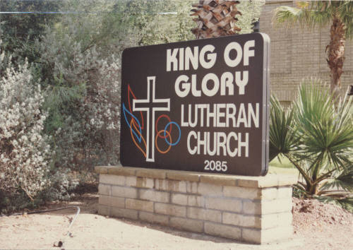 King of Glory Lutheran Church   -  2085 East  Southern Avenue, Tempe, Arizona