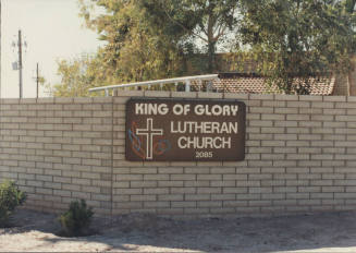 King of Glory Lutheran Church   -  2085 East  Southern Avenue, Tempe, Arizona
