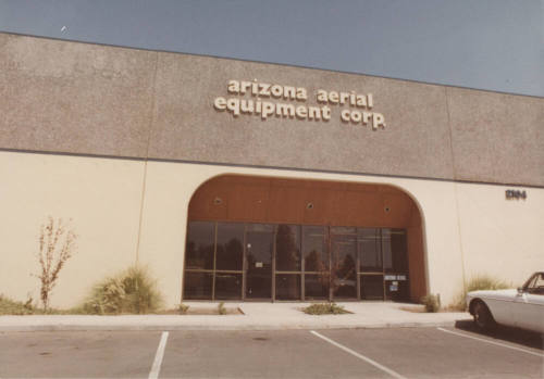 Arizona Aerial Equipment Corp.   -  2104 West  Southern Avenue, Tempe, Arizona
