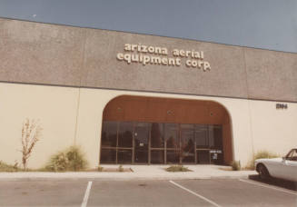 Arizona Aerial Equipment Corp.   -  2104 West  Southern Avenue, Tempe, Arizona