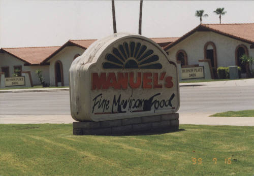Manuel's Fine Mexican Food- 2350 East Southern Avenue, Tempe, Arizona