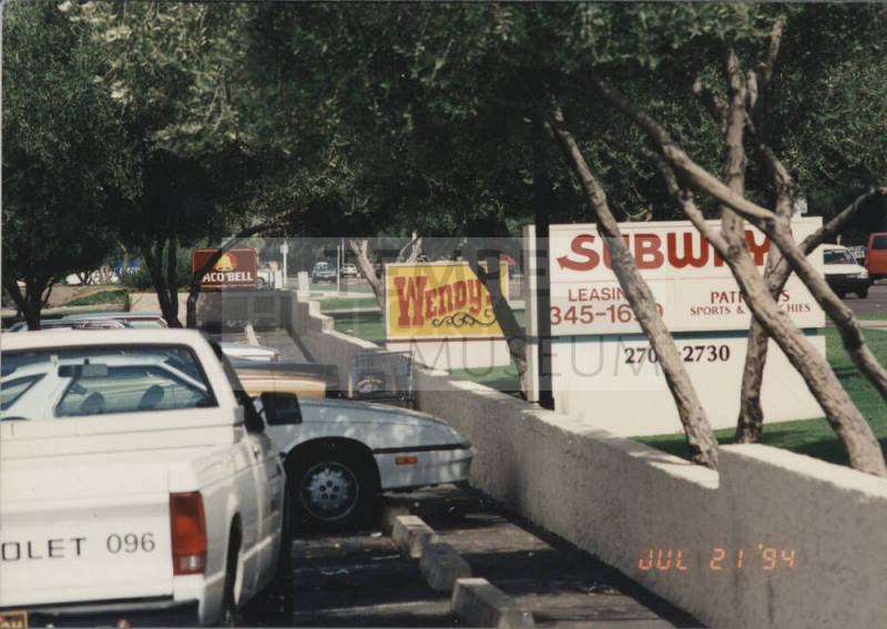 Wendy's, 2704 West Southern Avenue, Tempe, AZ.