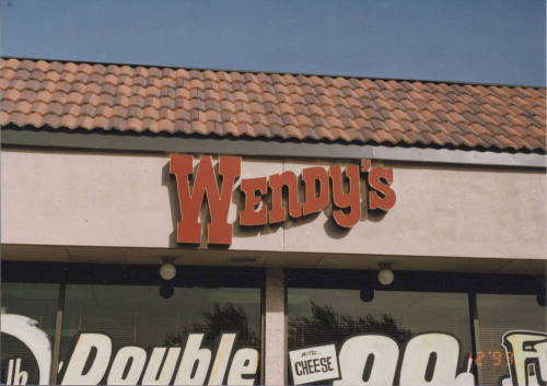 Wendy's, 2704 West Southern Aveune, Tempe, AZ.