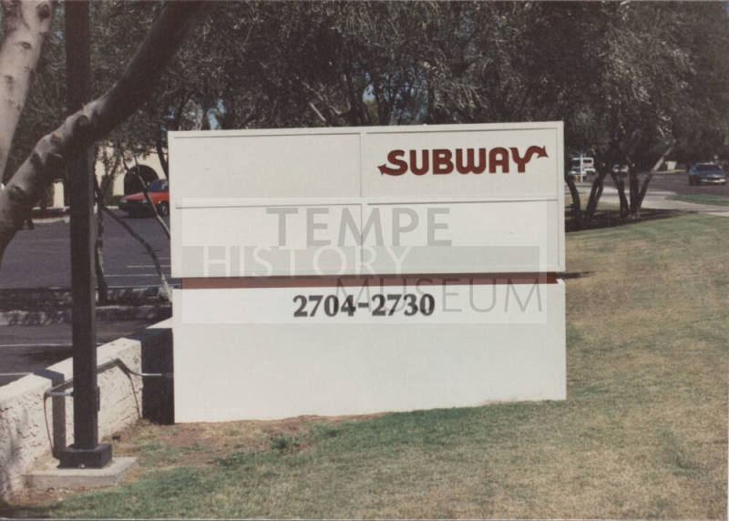 Subway, 2704 West Southern Avenue, Tempe, AZ