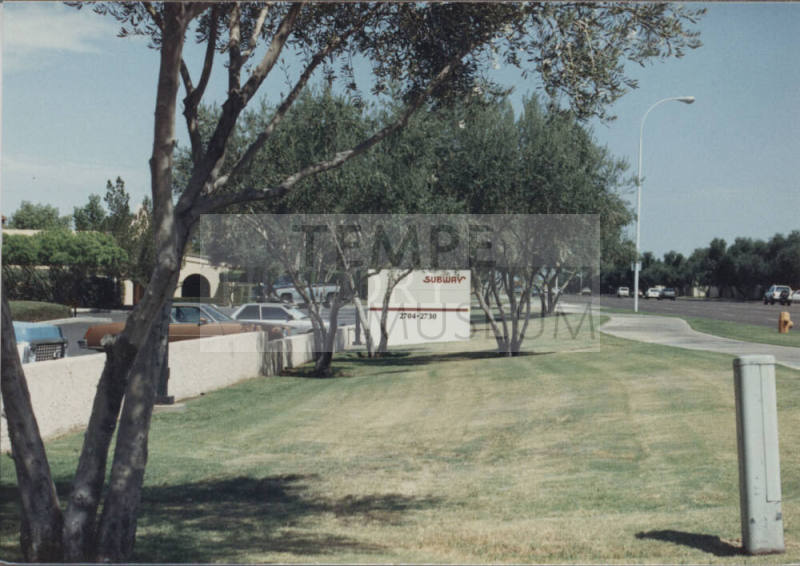 Subway, 2704 West Southern Avenue, Tempe, AZ.