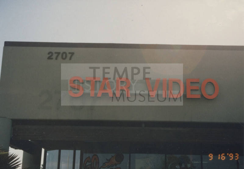 Star Video, 2707 West Southern Avenue, Tempe, AZ.