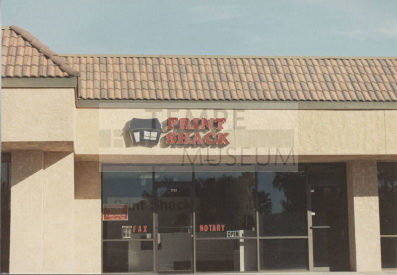 Print Shack - 2722 West Southern Avenue, Tempe, AZ.