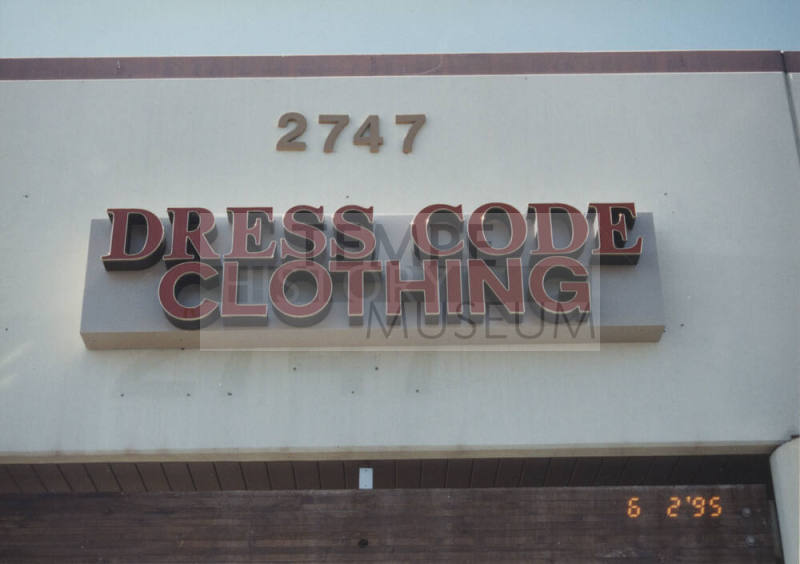 Dress Code Clothing - 2747 West Southern Aveune, Tempe, AZ.