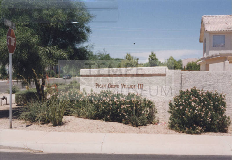 Pecan Grove Village III - 8240 South Stephanie, Tempe, AZ.
