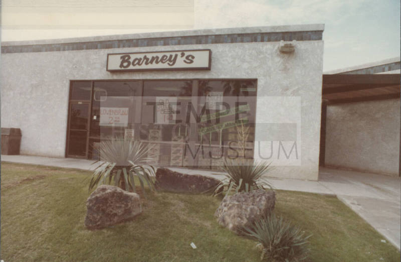 Barney's - 1042 South Terrace Road, Tempe, AZ.