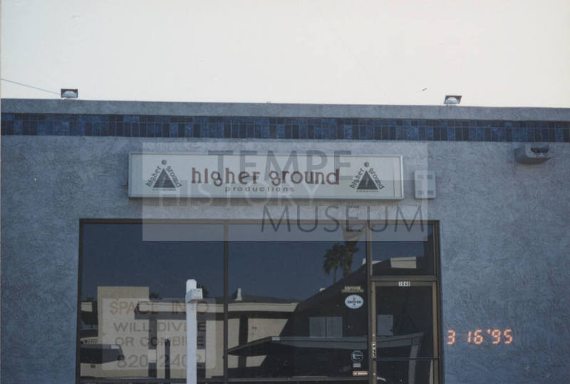 Higher Ground - 1048 South Terrace Road, Tempe, AZ.