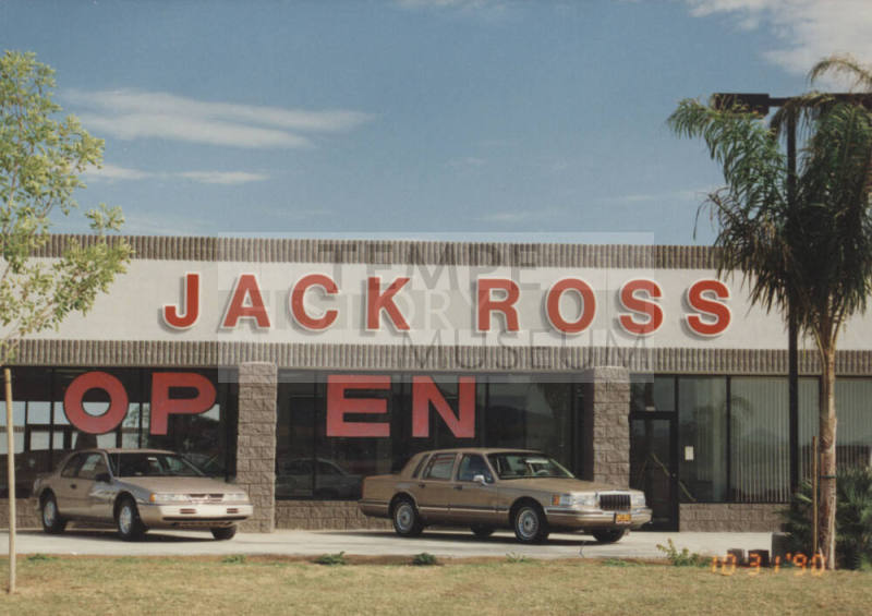 Jack Ross - 7777 South Test Drive, Tempe, AZ.
