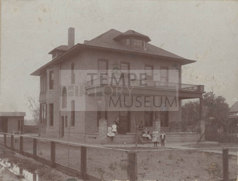 Charles Corbell home photographic print