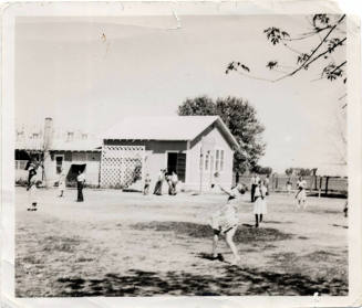 Rural School and Playground Circa 1937.