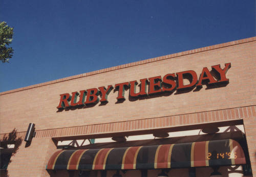 Ruby Tuesday - 4 East University Drive, Tempe, AZ.