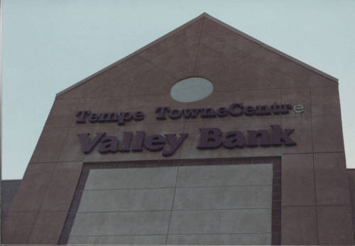 Tempe Towne Centre Valley Bank - 20 East University Drive, Tempe, AZ.