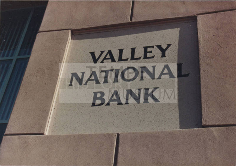 Valley National Bank - 20 East University Drive, Tempe, AZ.