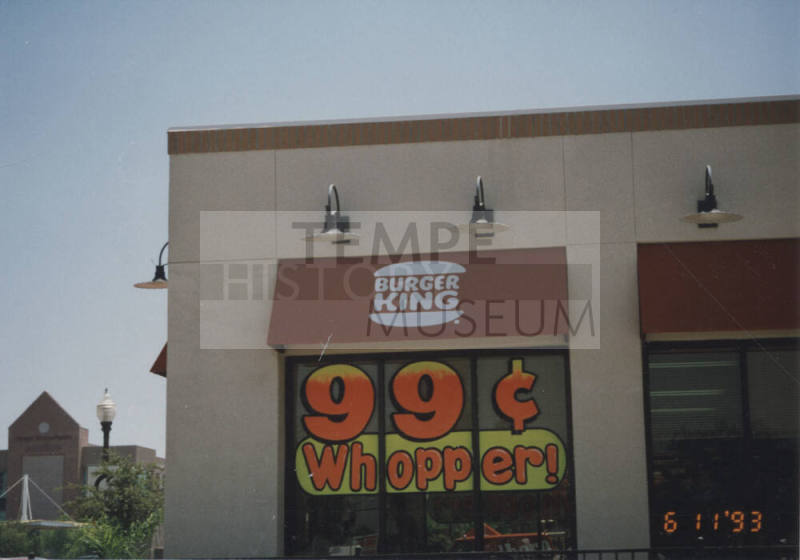 Burger King - 25 West University Drive, Tempe, AZ.