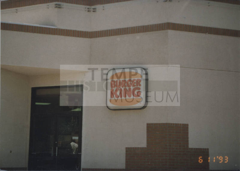 Burger King - 25 West University Drive, Tempe, AZ.