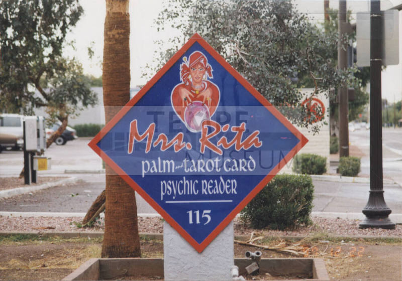 Mrs. Rita Psychic Reader - 115 West University Drive, Tempe, AZ.