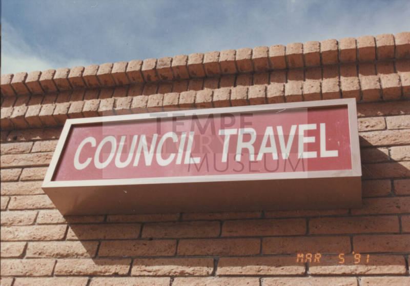 Council Travel - 120 East University Drive, Tempe, AZ.